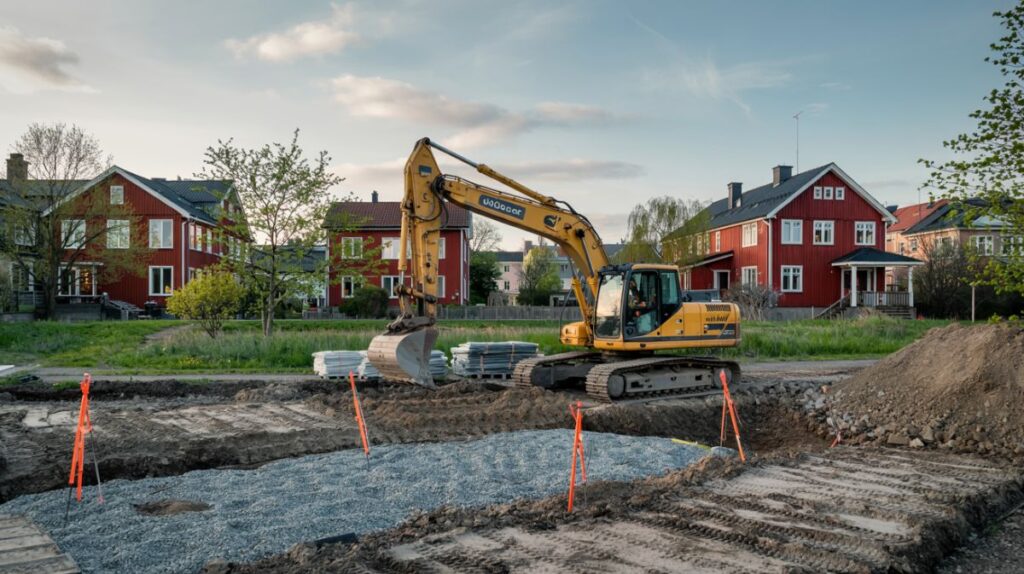 7. Vad kostar markarbete inför en husbyggnation?